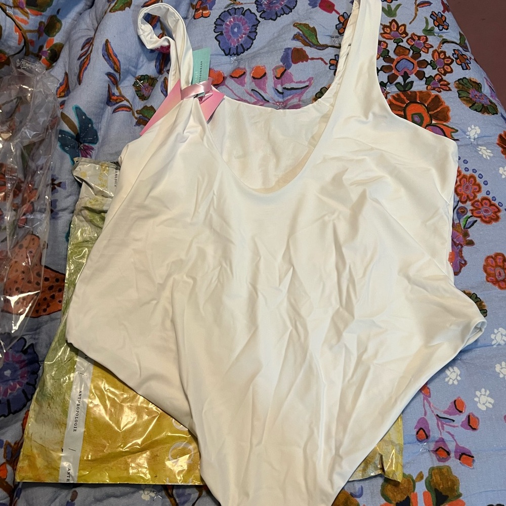 Oceanus Sunny Snake Beaded Swimsuit 3x/2x - Picture 4 of 5